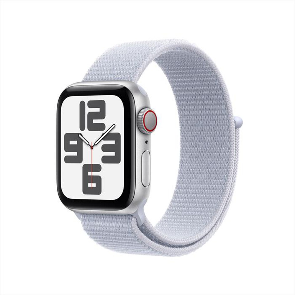 Immagine del prodotto APPLE - Watch SE GPS + Cellular 40mm Cassa Alluminio-Argento- Sport Loop Azzurro