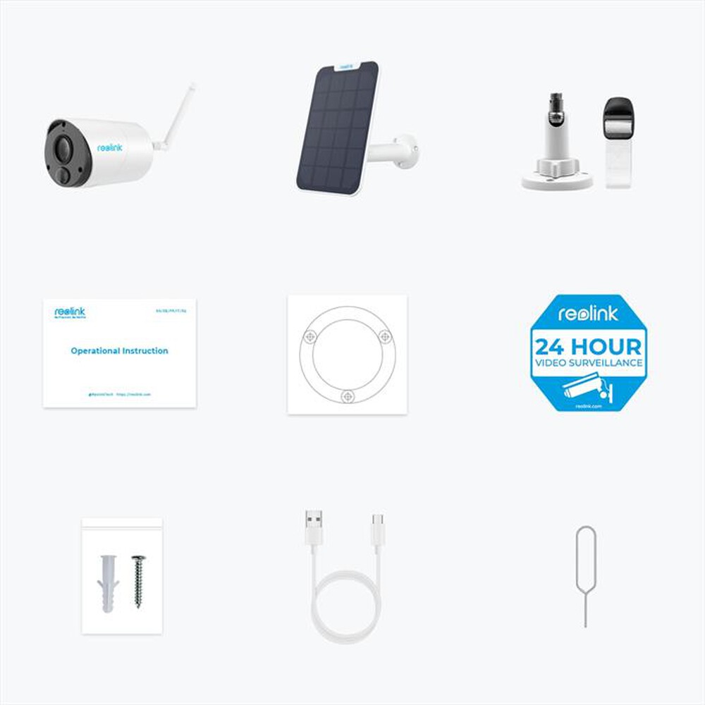 Immagine del prodotto REOLINK - Kit videocamere 1 B320 SP E321+B320 SP-Bianco