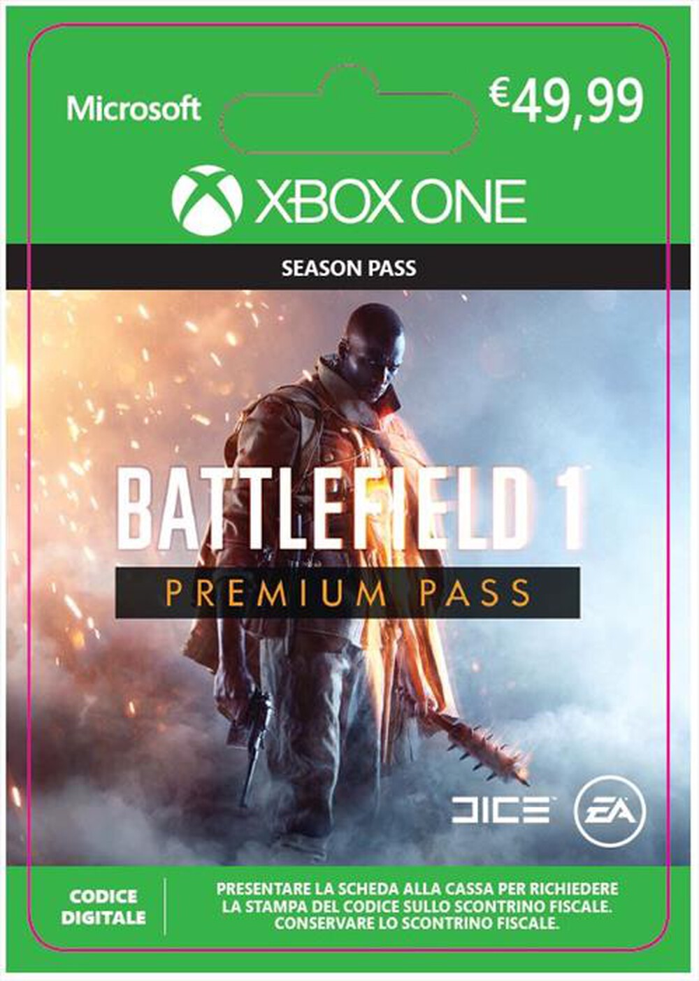 Immagine del prodotto MICROSOFT - Battlefield 1: Premium Pass DLC - 