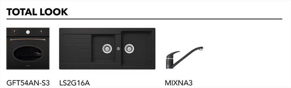 Immagine del prodotto GLEM GAS - Piano cottura a gas GT755AN 5 fuochi 68,5cm-Antracite