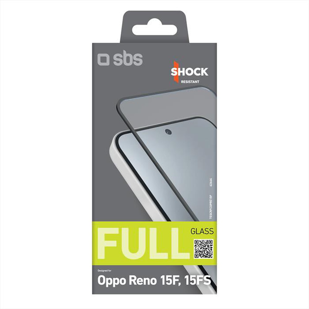 Immagine del prodotto SBS - Pellicola protettiva per Oppo Reno15F/15FS-Nero