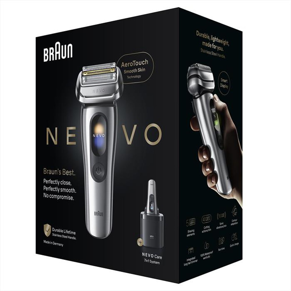 Immagine del prodotto BRAUN - BRAUN SHAVER NEVO11000C-ARGENTO