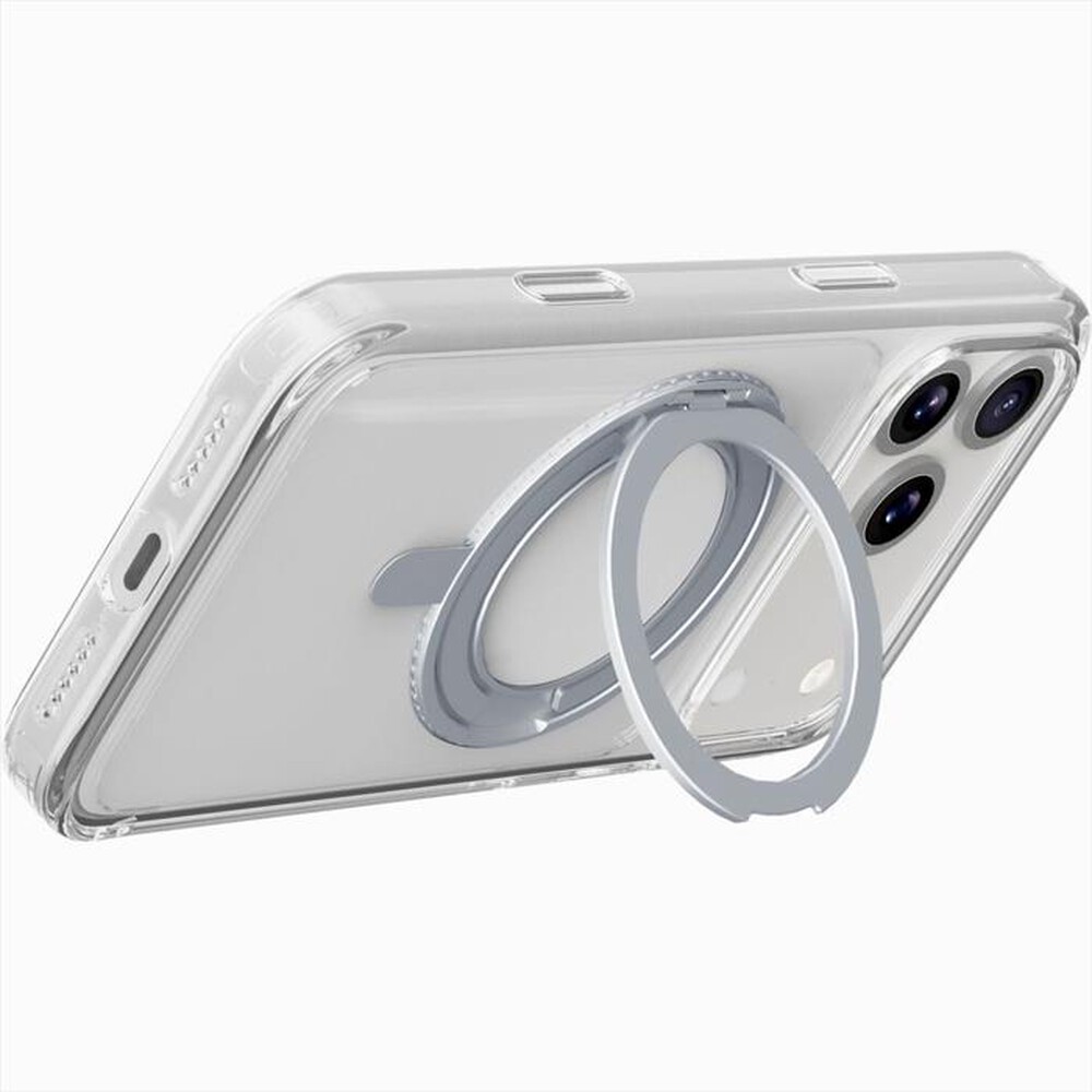 Immagine del prodotto CELLULARLINE - Custodia anello rotabile SPIN MAG IPHONE 17 PRO-Trasparente