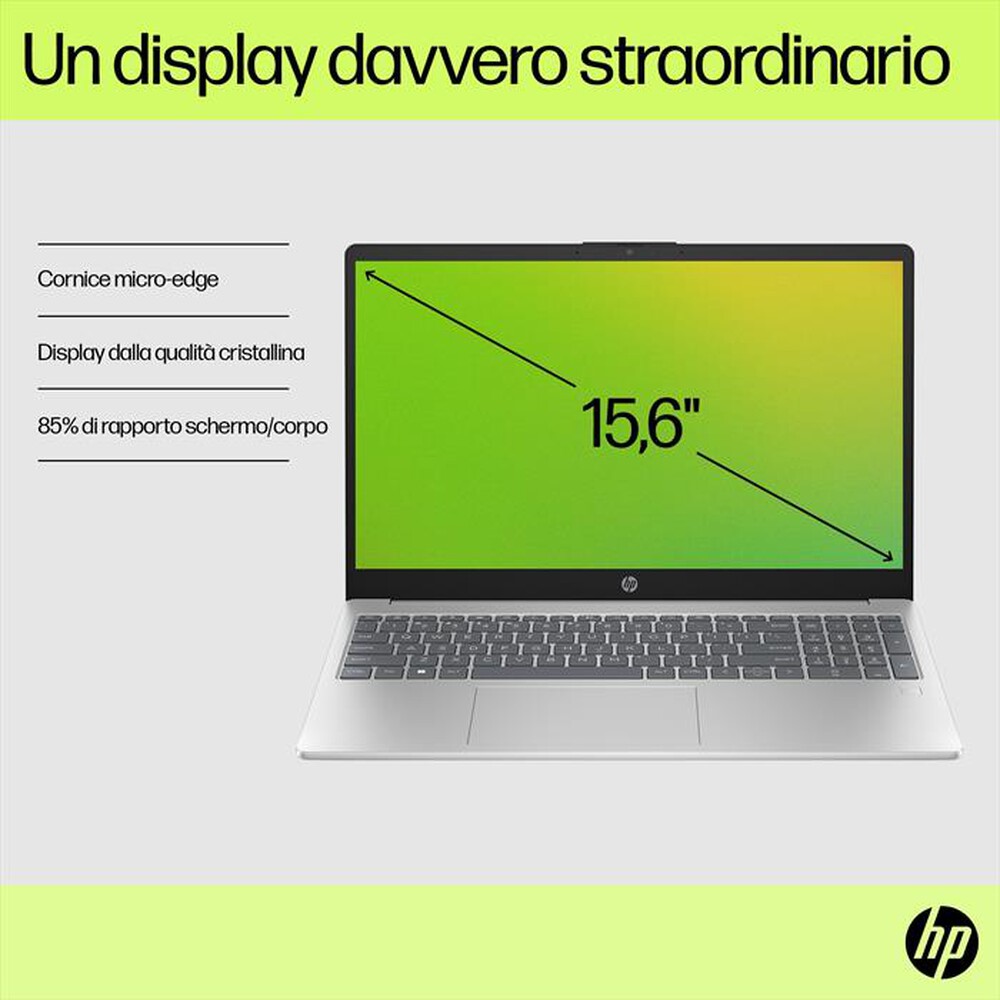 Immagine del prodotto HP - Notebook 15-FD0034NL-Natural Silver