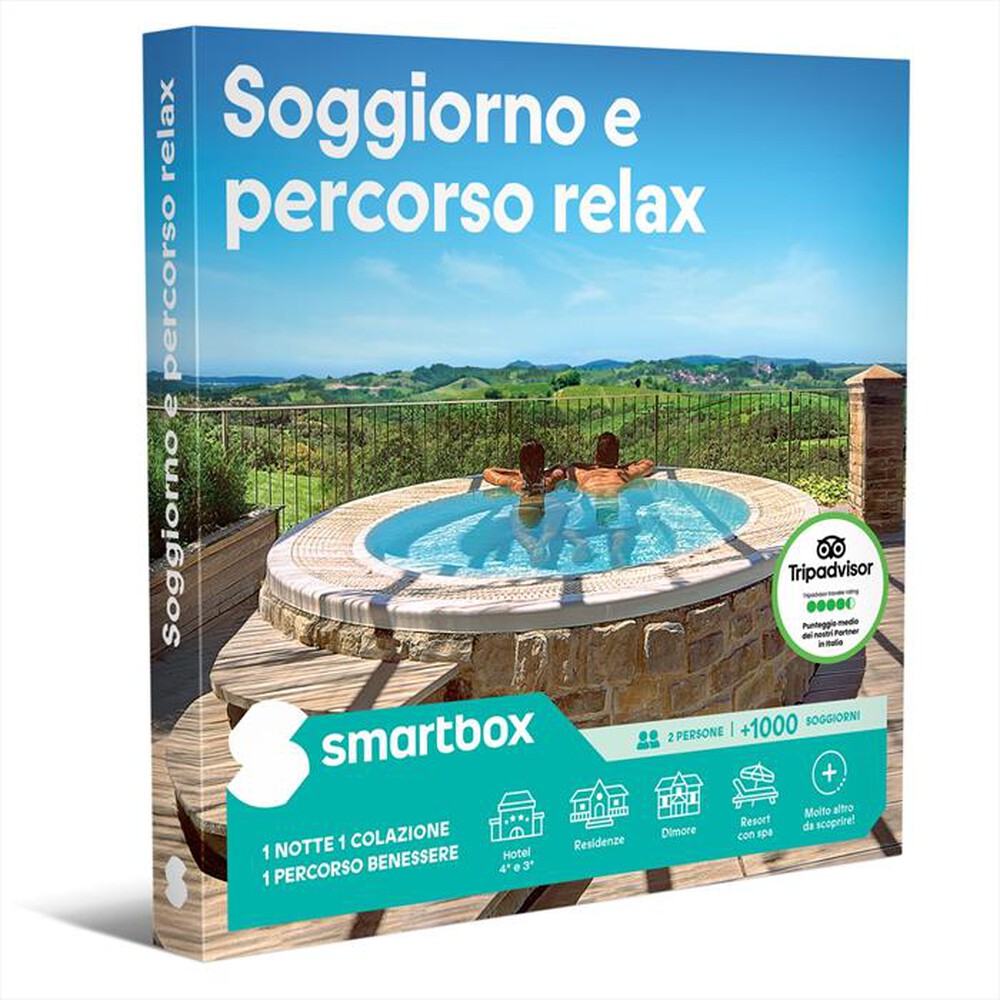 Immagine del prodotto SMARTBOX - SOGGIORNO E PERCORSO RELAX-eBox digitale