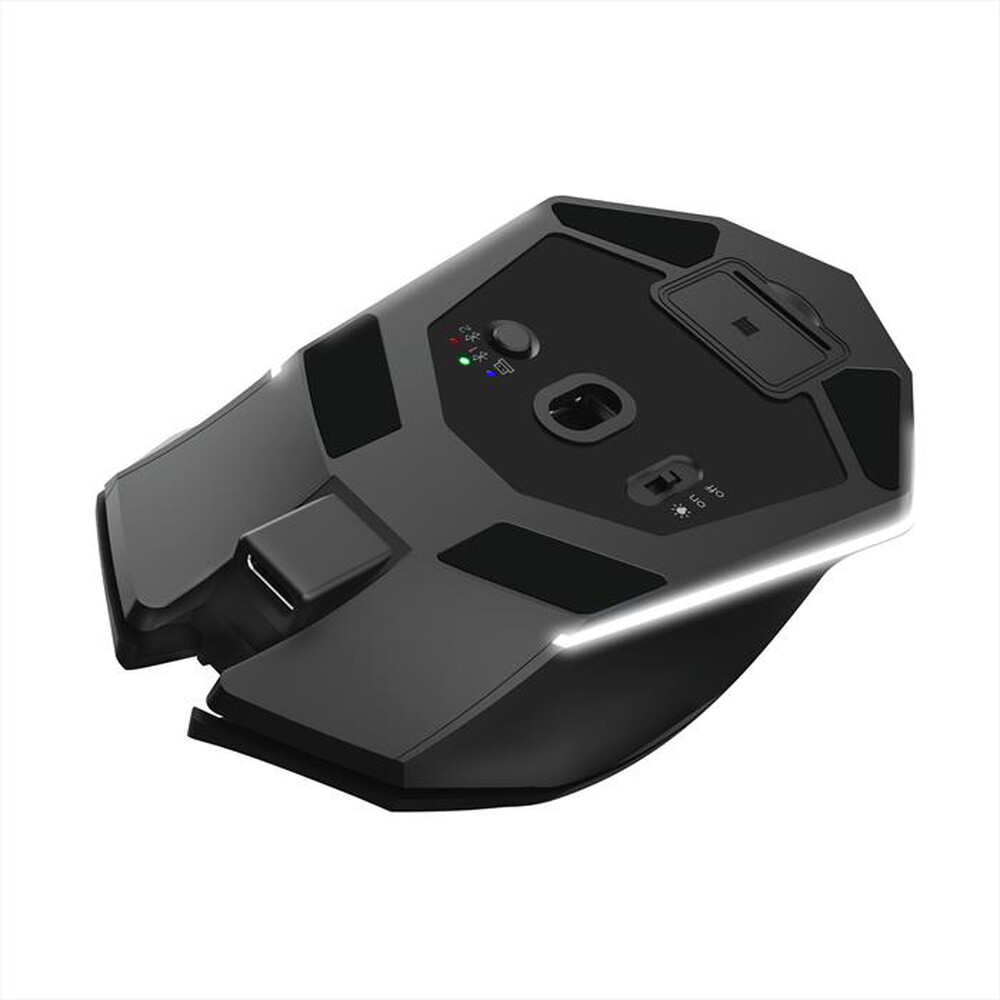 Immagine del prodotto TRUST - GXT122 FELOX+ DUAL WIRELESS MOUSE-Black/ LED multicolor