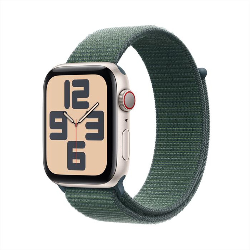 Immagine del prodotto APPLE - Watch SE GPS + Cellular 44mm Cassa Alluminio-Galassia - Sport Loop Verde