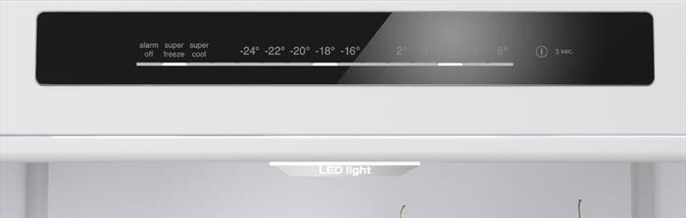 Immagine del prodotto BOSCH - Frigorifero combinato KGN39OCAF Classe A 363lt-Acciaio