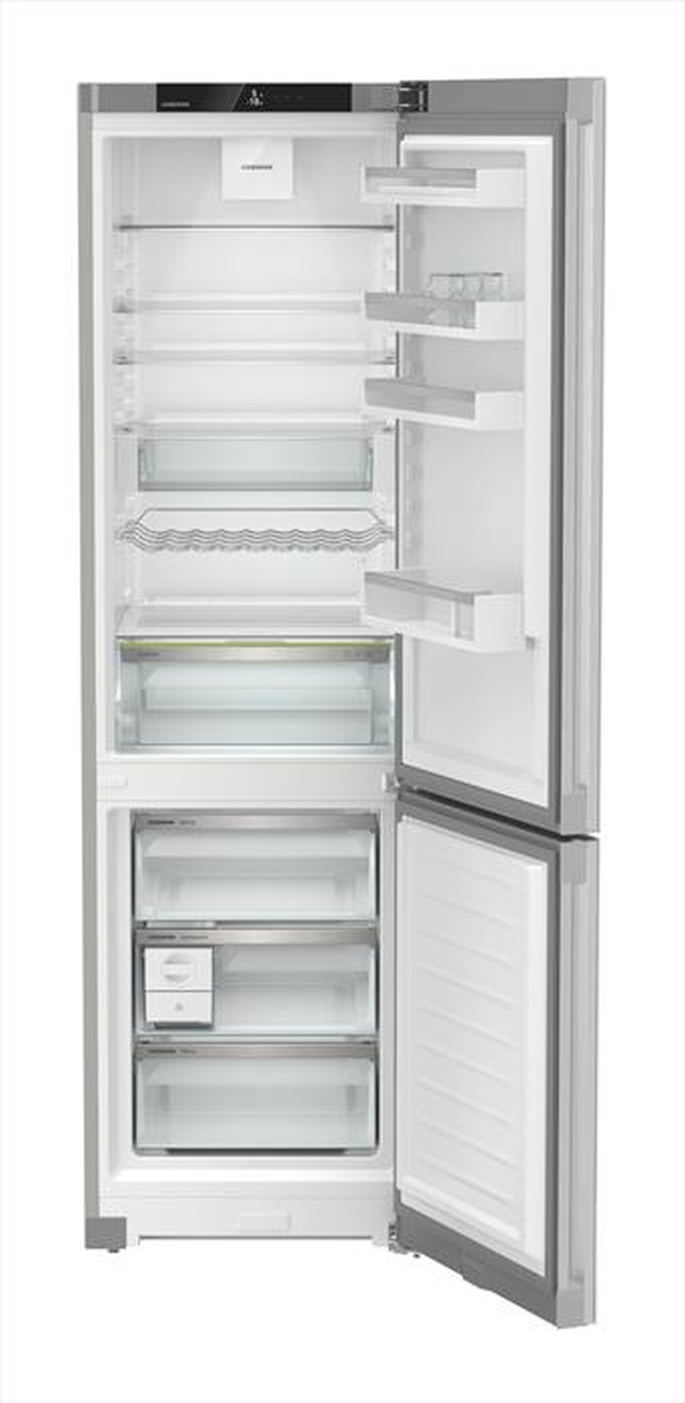 Immagine del prodotto LIEBHERR - Frigorifero combinato CNGWC 5723-22 Classe C 371lt-GlassWhite / Silver