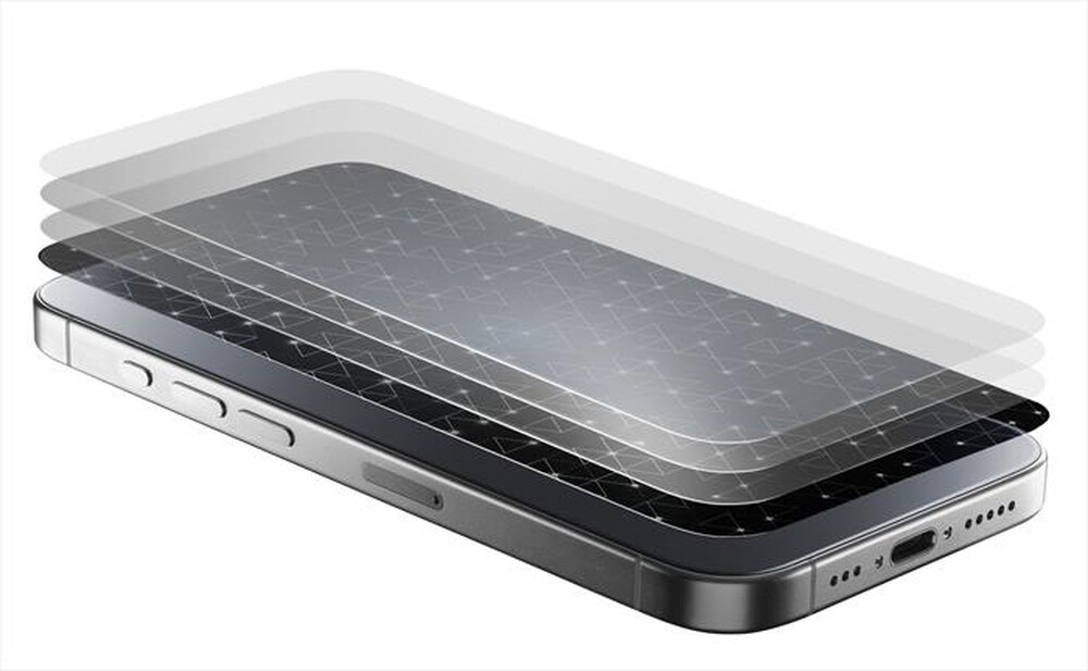 Immagine del prodotto CELLULARLINE - Pellicola protettiva antiriflesso IPHONE 17 PRO-Trasparente