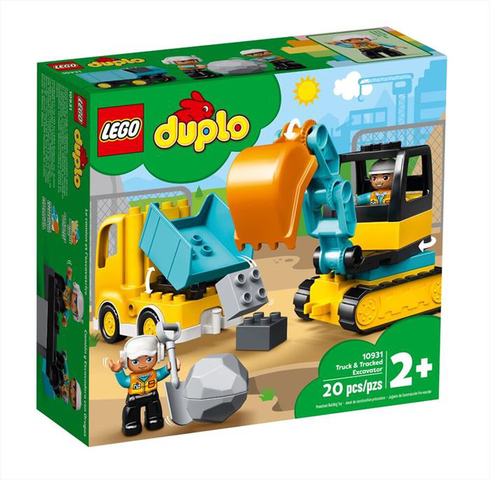 Immagine del prodotto LEGO - DUPLO Town Camion e scavatore cingolato 10931