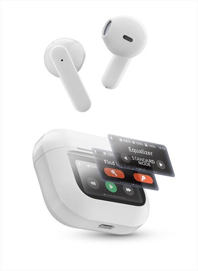 MUSIC SOUND - Auricolare bluetooth GROOVE-Bianco