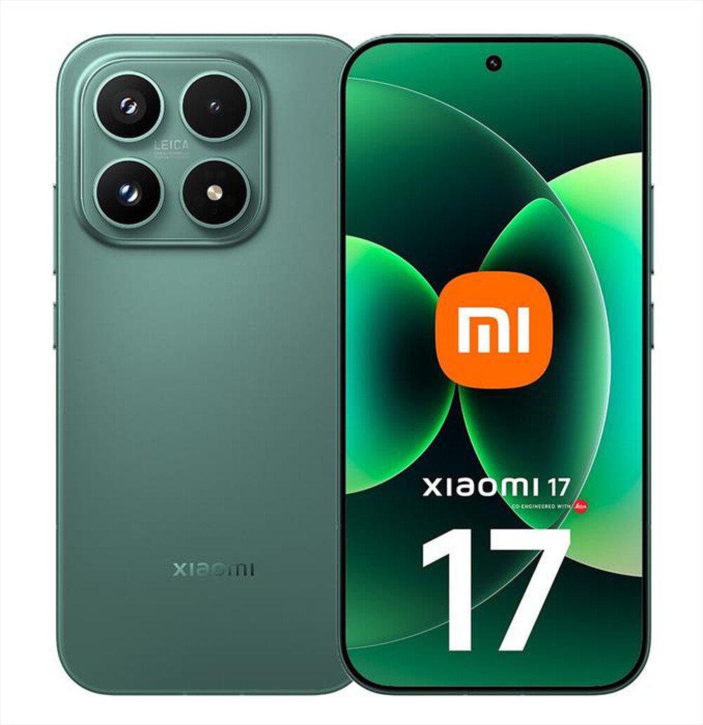Immagine del prodotto XIAOMI - Smartphone XIAOMI 17 12GB RAM 512GB ROM-Venture Green