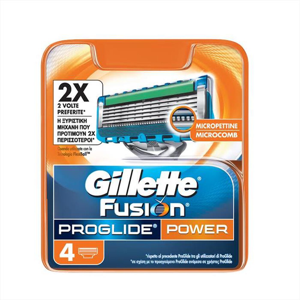 Immagine del prodotto GILLETTE - FUSION PROGLIDE POWER LAMEX4