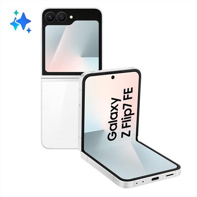 SAMSUNG - Galaxy Z Flip7 FE 8+256GB-White