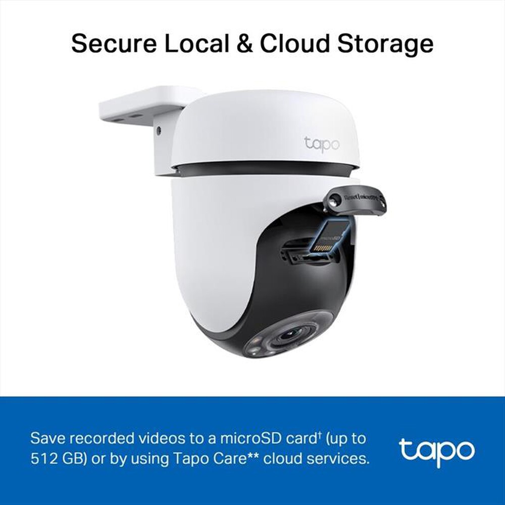 Immagine del prodotto TP-LINK - Telecamera TC41 OUTDOOR PAN/TILT SECURITY WI-FI 2K