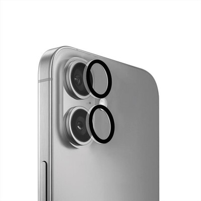 PURO - Vetro Individuale camera per iPhone 17/16/16 Plus-Trasparente