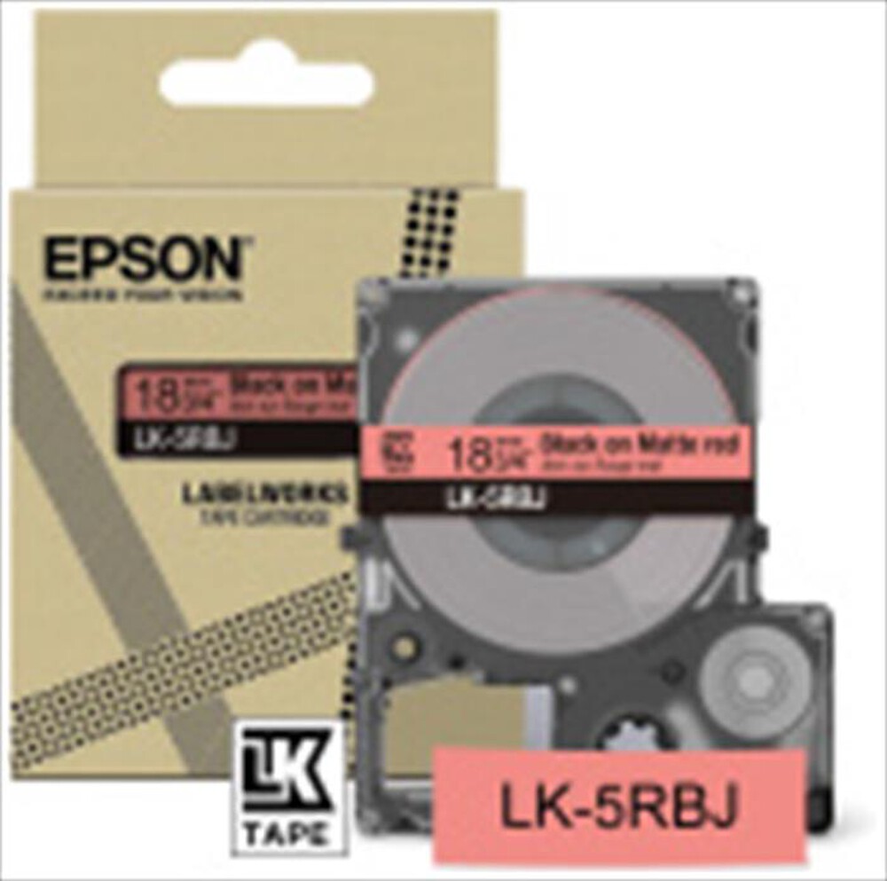 Immagine del prodotto EPSON - NASTRO LABEL WORKS SISTEMI PER ETICHETTE-RED/BLACK