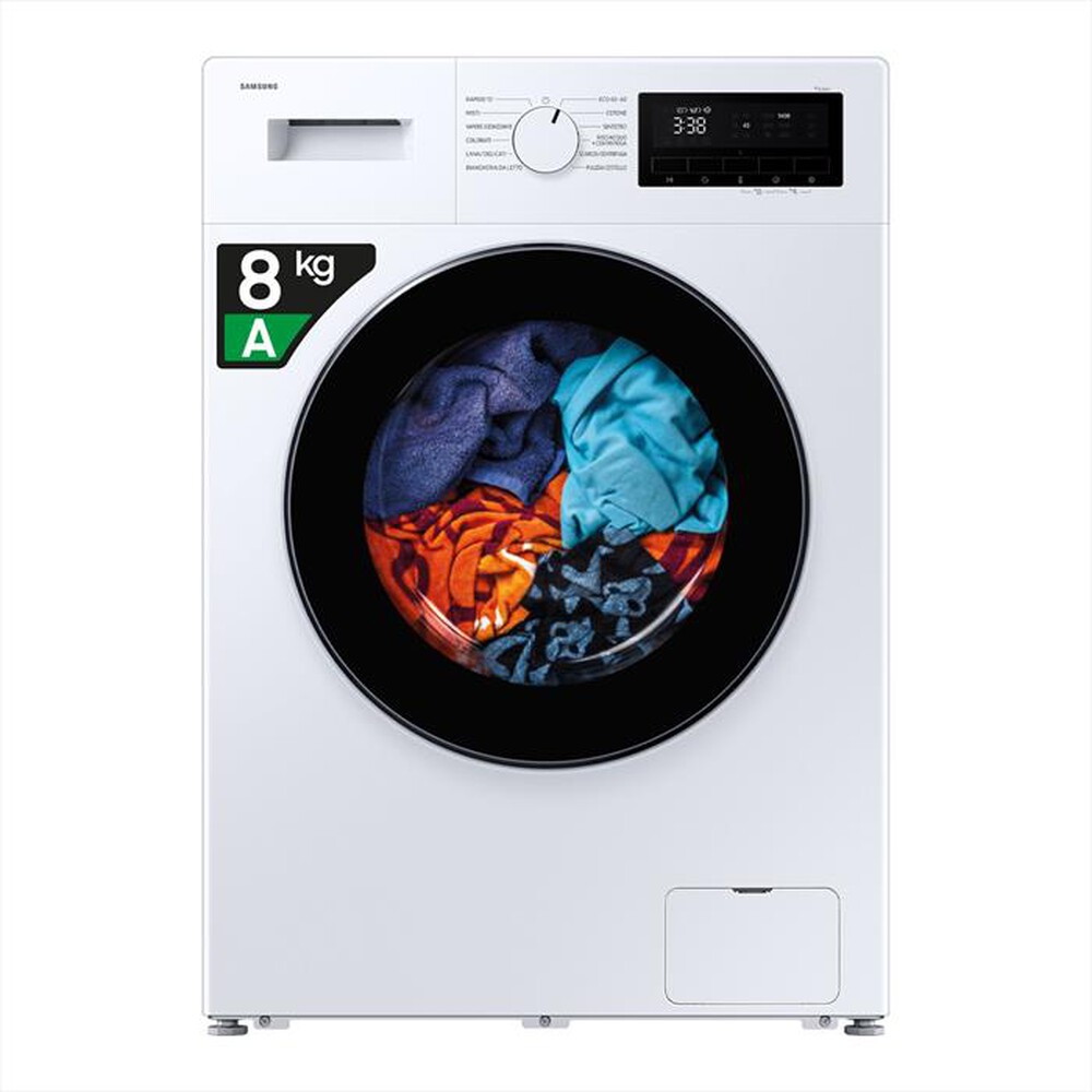 SAMSUNG - Lavatrice WW80FG3M05AWET 8 Kg Classe A-Bianco