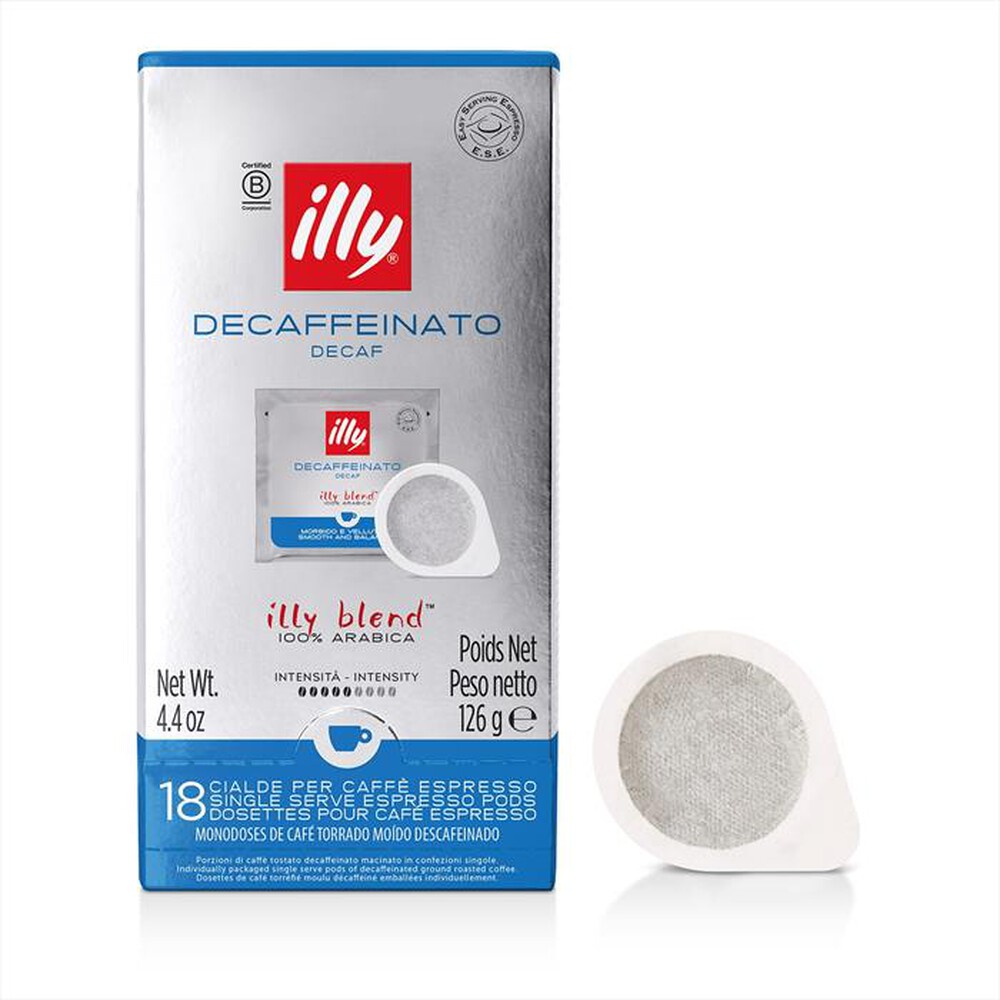 Immagine del prodotto ILLY - 18 CIALDE CAFF&Egrave; MONODOSE E.S.E. DECAFFEINATO