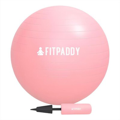 FITPADDY - Palla da ginnastica 65cm in PVC GYMBALL65-rosa