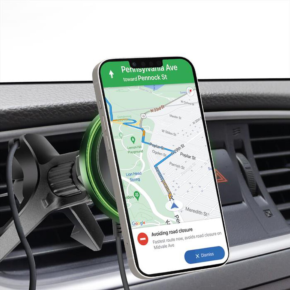 Immagine del prodotto SBS - Supporto auto wireless TESUPMAGWIR15W-Nero