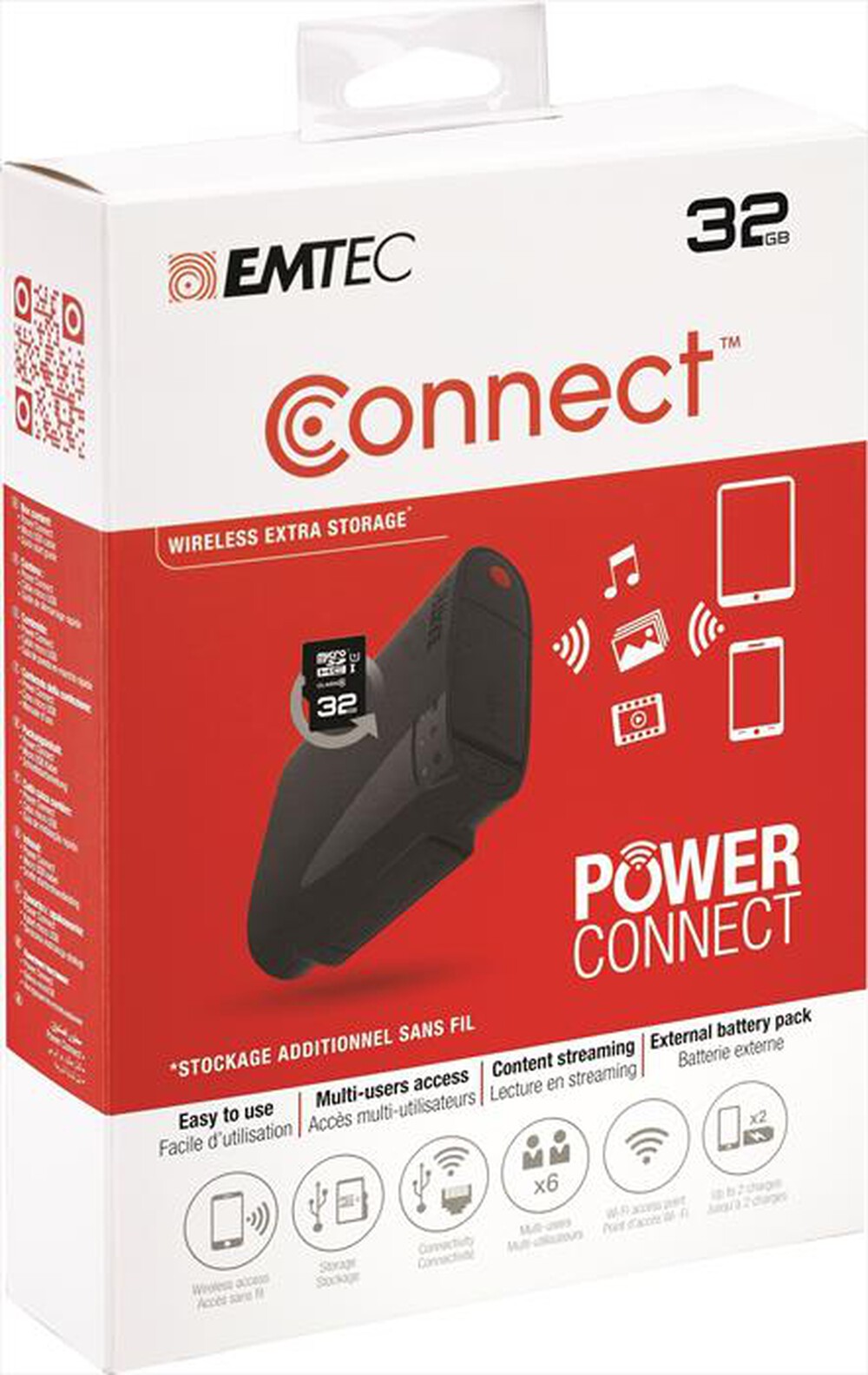 Immagine del prodotto EMTEC - EMTEC U800 POWER CONNECT-Nero