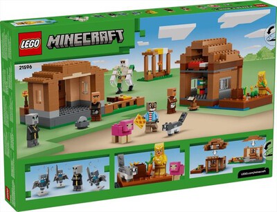 LEGO - MINECRAFT Attacco villaggio dell&rsquo;Evocatore - 21596