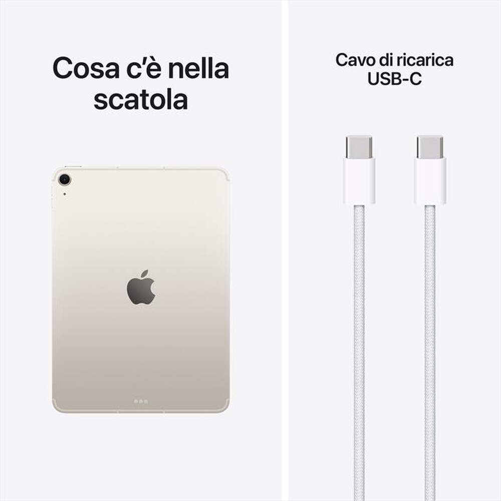 Immagine del prodotto APPLE - iPad Air 11" M4 WiFi + Cellular 128GB-Galassia