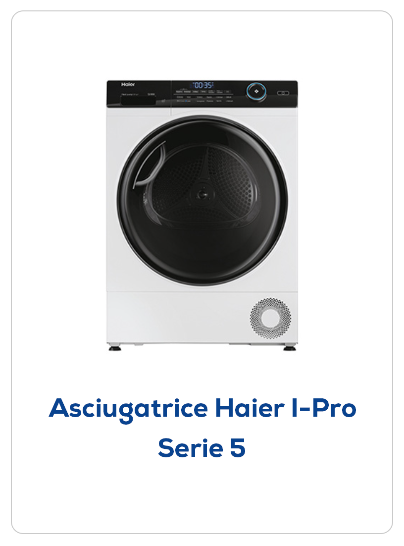 Asciugatrice Haier I-Pro Serie 5